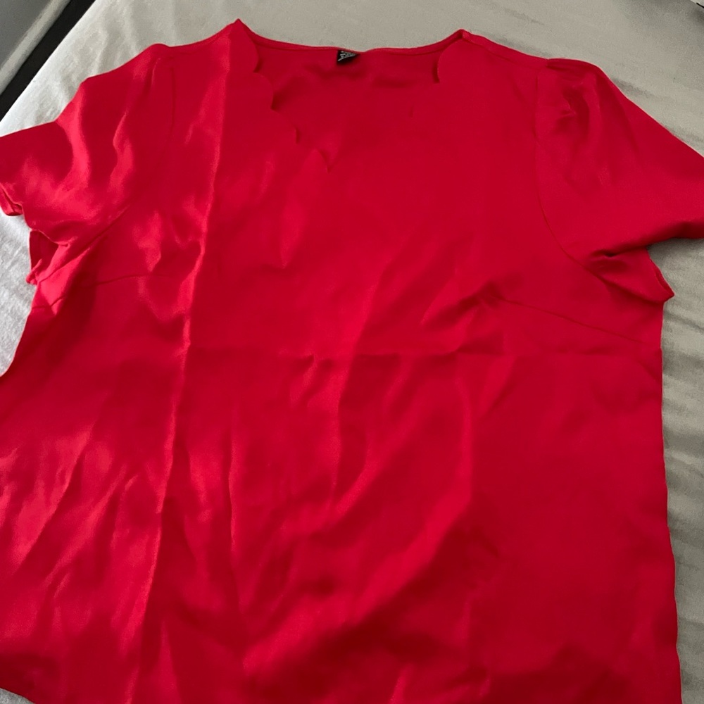 Shein - red top